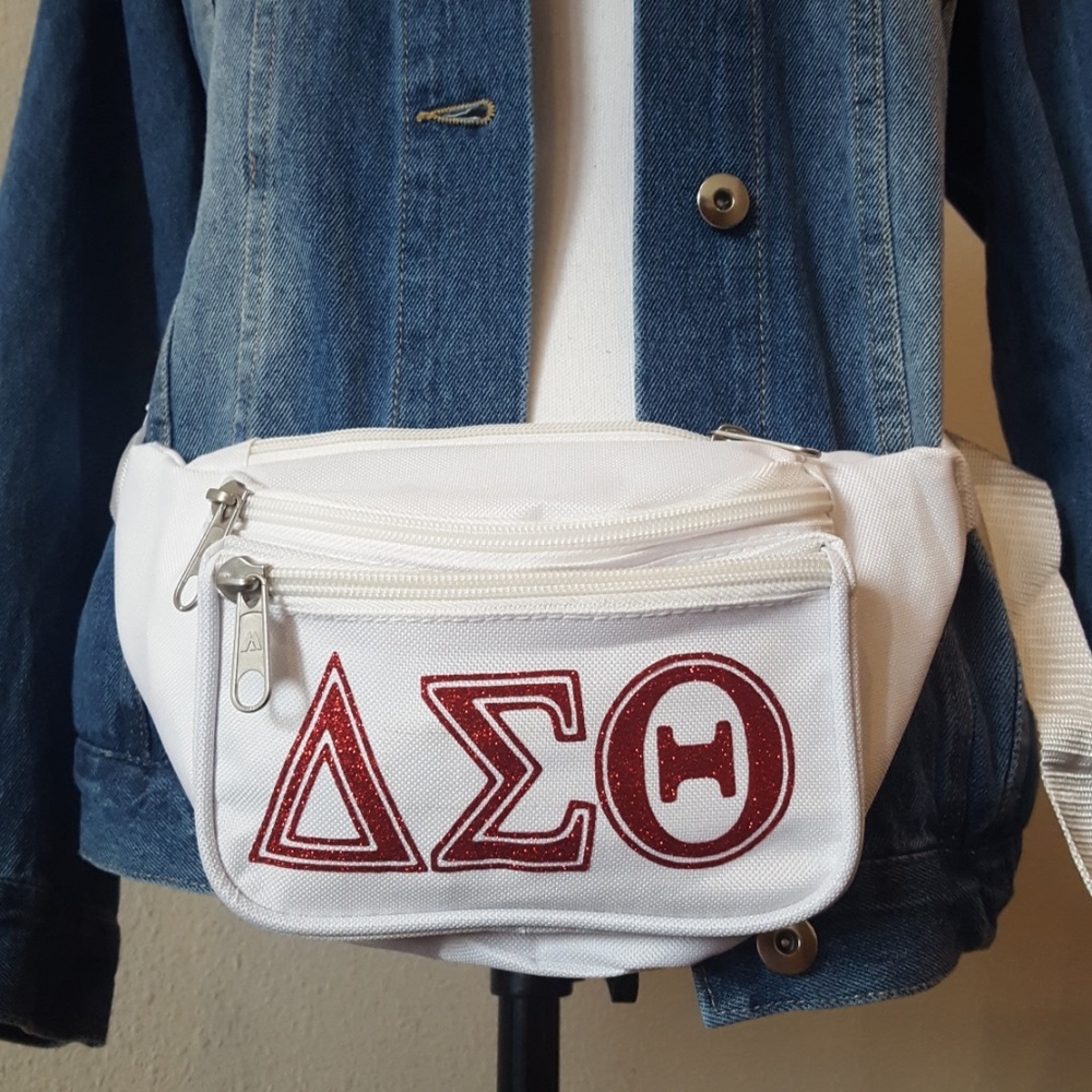 Delta sigma theta sorority fanny pack - Picture 4 of 7